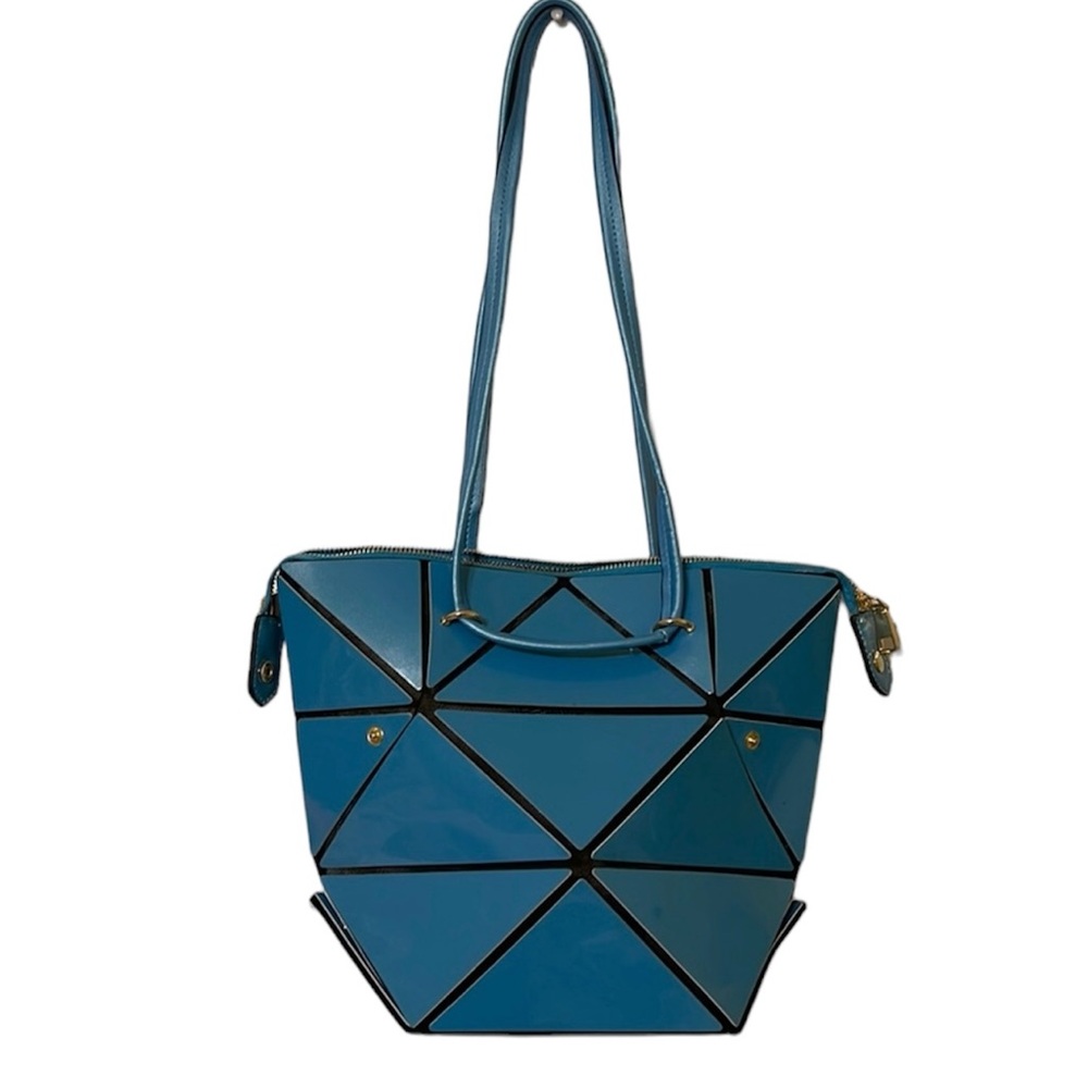 Geometric Design Handbag - Picture 8 of 8